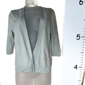 Pendleton‎ Light Blue Silk Cardigan Sweater Medium